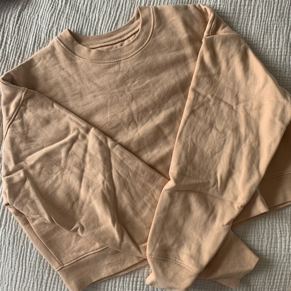 Girlfriend Collective | Cropped Sweatshirt Canyon